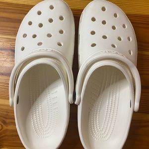 White Crocs
